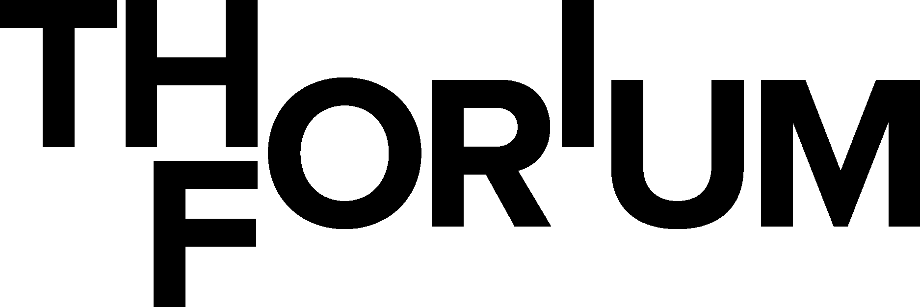 Thorium Forum Black Logo Vector Logo